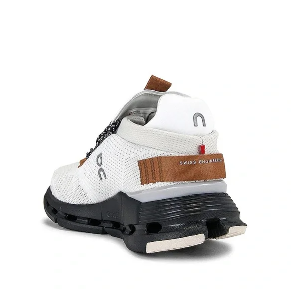 ON Running Couldnova Women Shoes Size 8.5 White Pecan - Picture 3 of 13